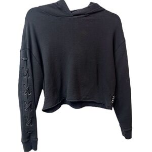 Pink Victoria Secret Cropped Hoodie Size Small‎